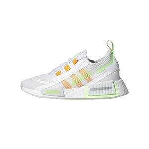 NMD_R1 SPECTOO J WHITE SIGNAL GREEN SNEAKERS